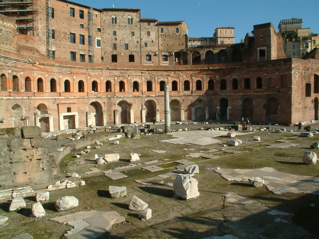 Trajan's Market by David Stuckey