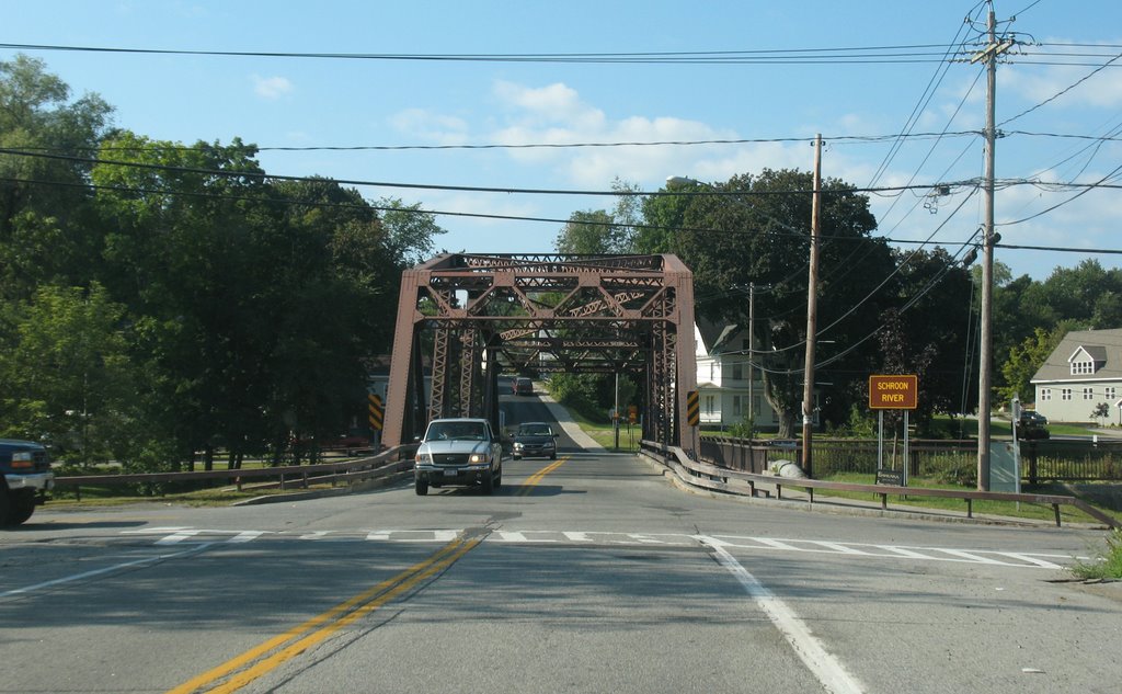 Schroon River bridge by sacoo