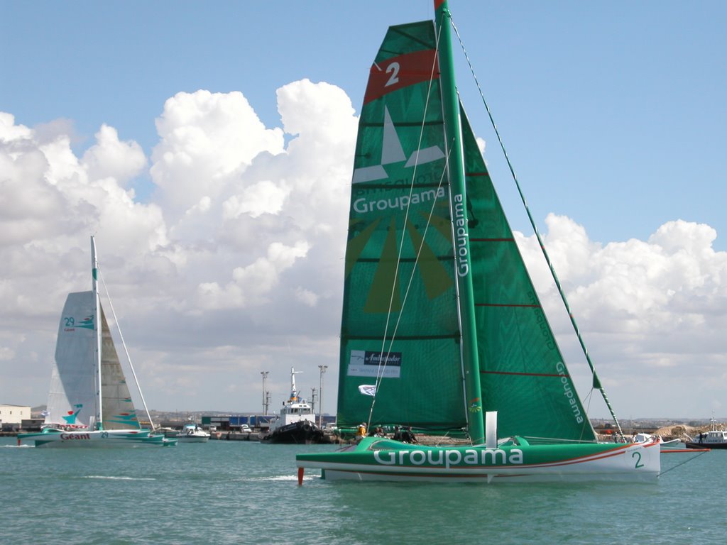 TRAPANI E I TRIMARANI by rino garziano