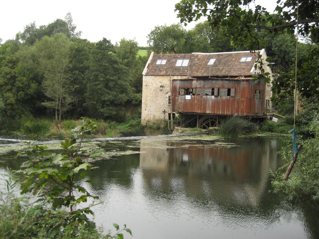 Old Mill across the river by wambam23