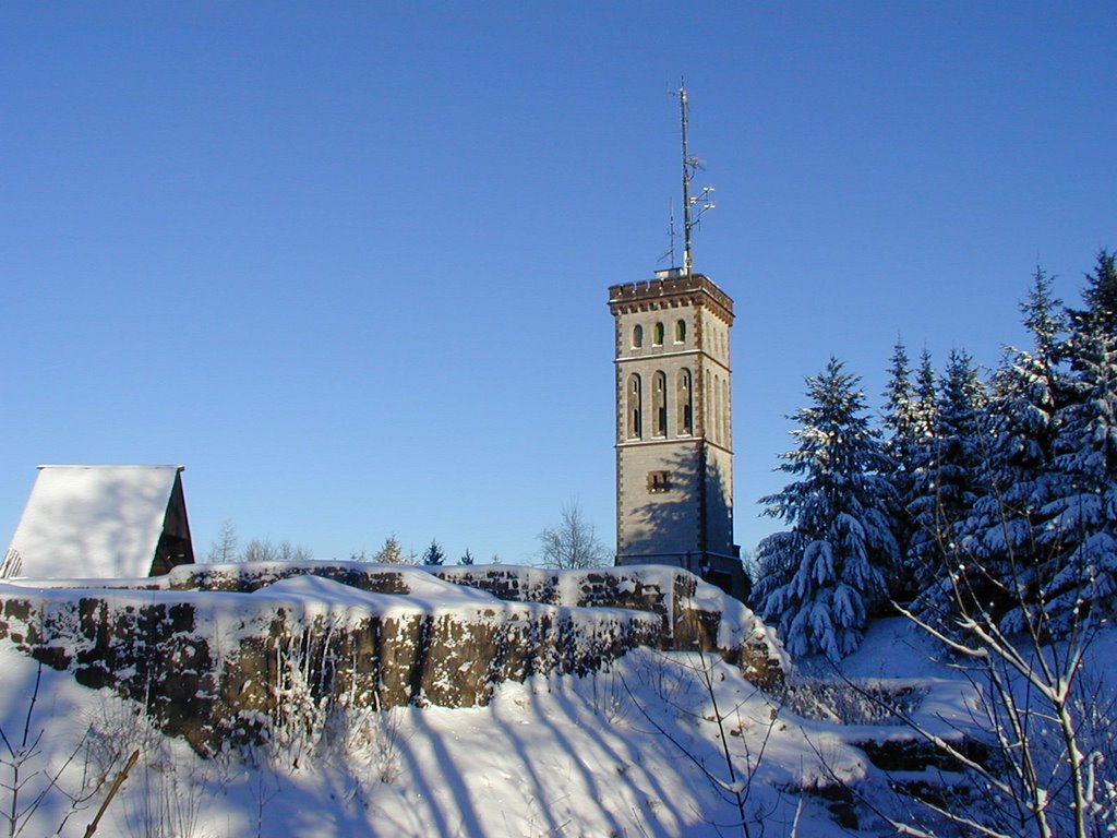 Georg Viktor Turm im Winter by Scharfe