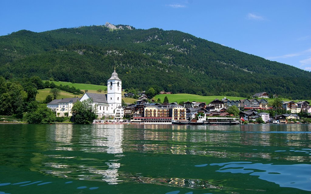 Sankt Wolfgang, Lake Wolfgang by Hans J.S.C. Jongstra