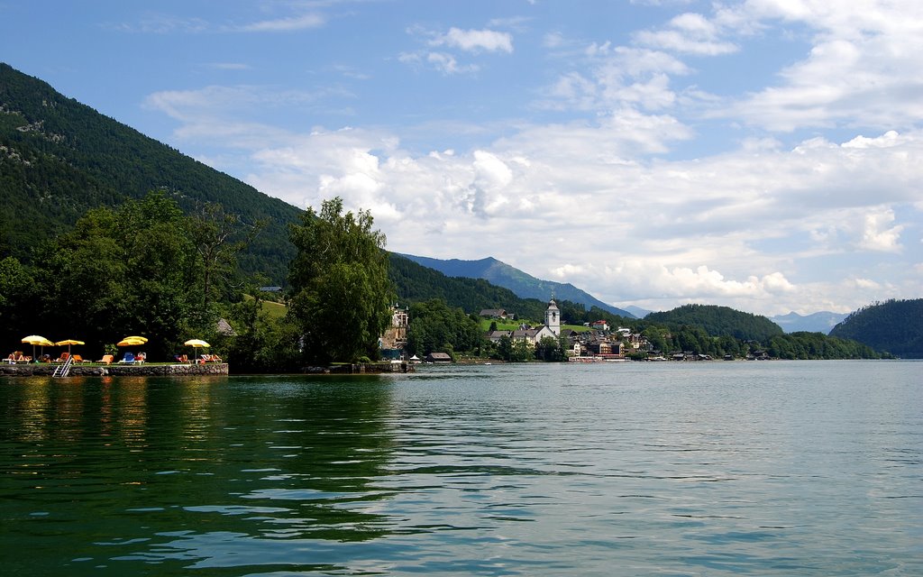 Sankt Wolfgang at Lake Wolfgang by Hans J.S.C. Jongstra