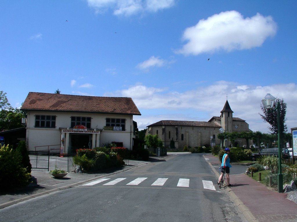 Saint-jean-de-marsacq centre ville by rained in