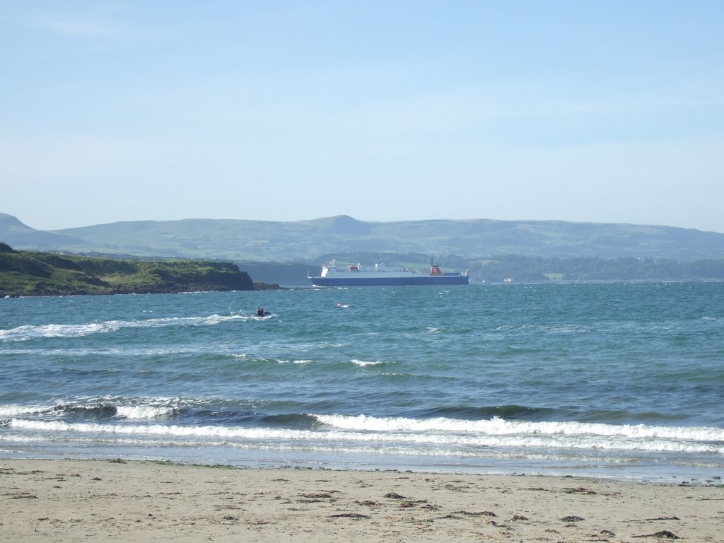 The Larne ferry by M.Curran