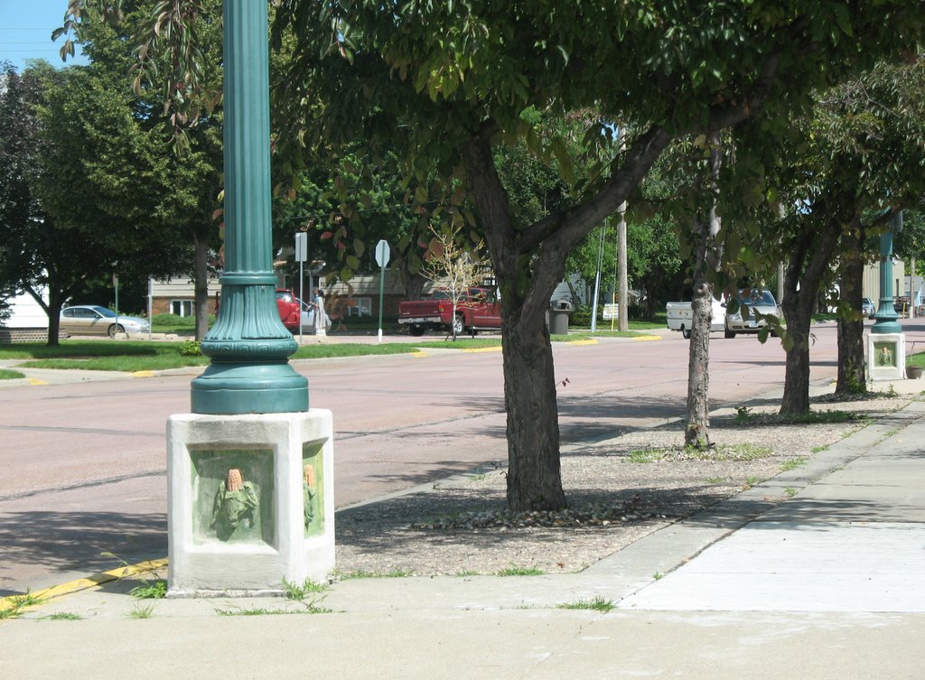 Corn light posts by sacoo