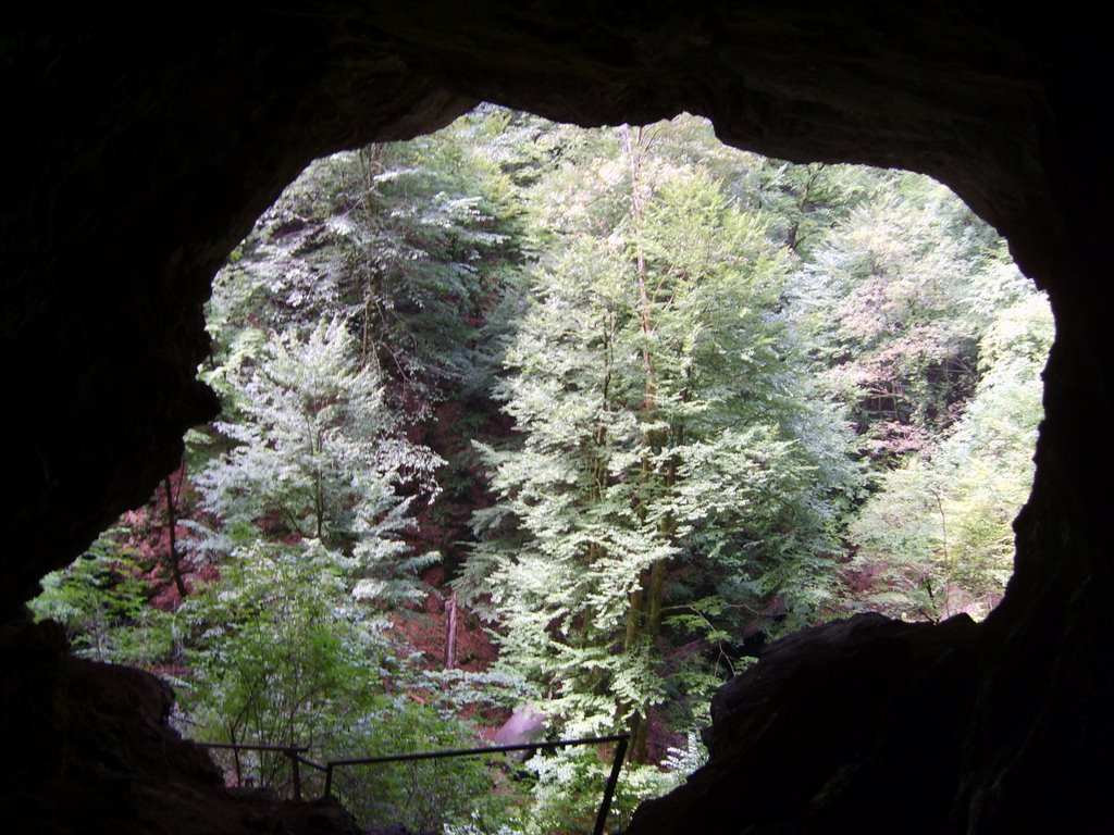 Muževa Hiža, view from the cave by moofy