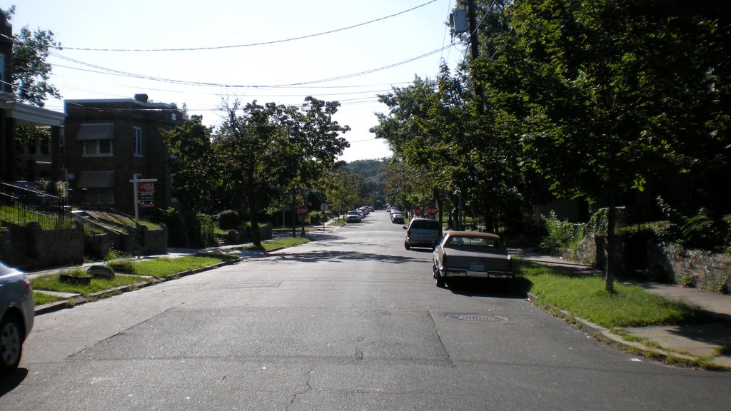 Looking west along Farragut Street in the late afternoon 13-Sep-2009 by nedfarrar