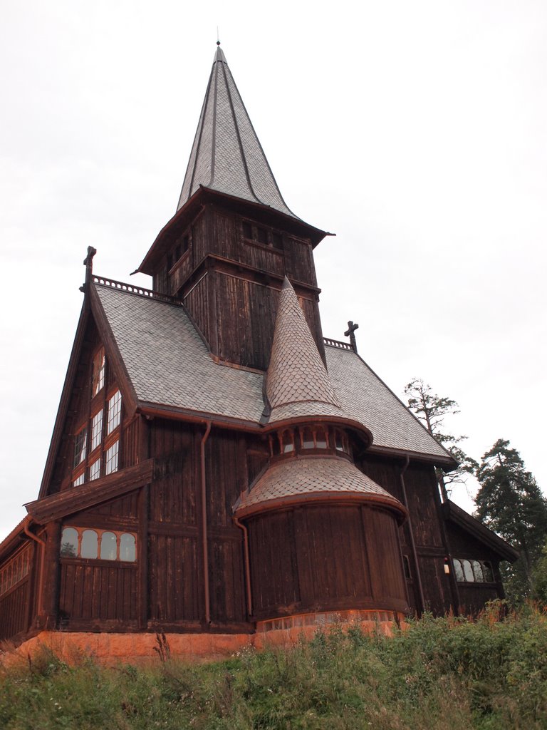 Wooden Chapel at Holmenkollen by ◊ Hermann ◊