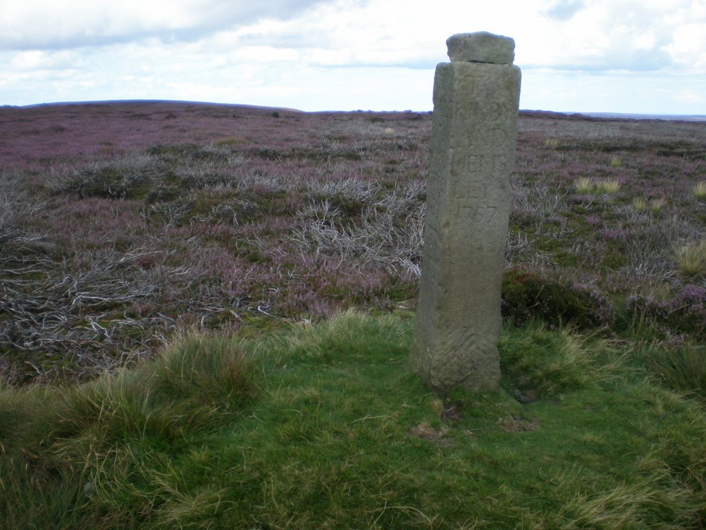 Sign to Helmsley dated 1767 on Ingleby Moor (Just off Cleveland Way path.) by Steven Oliver