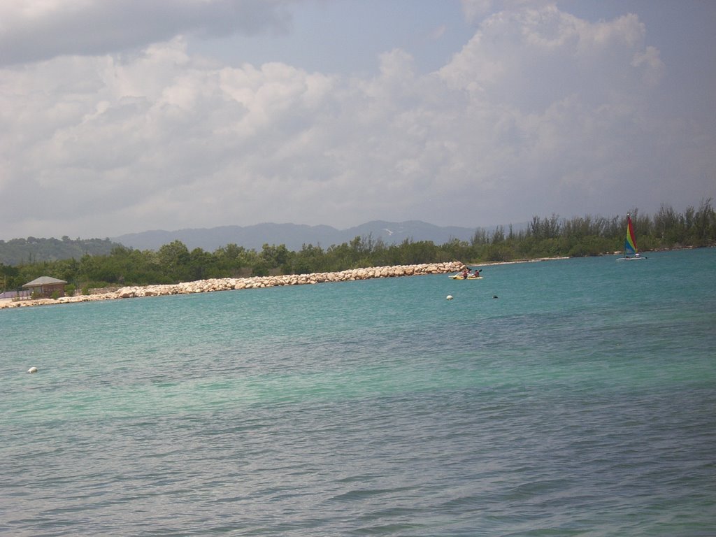 Jamaica, Sea and Mountains. by Roberto Lam