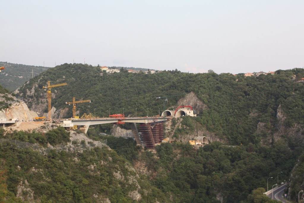 Tunnels towards Rijeka by Tania Lugomer-Pomper