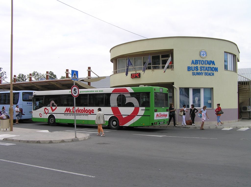 Sunny Beach Bus Station by futo istvan