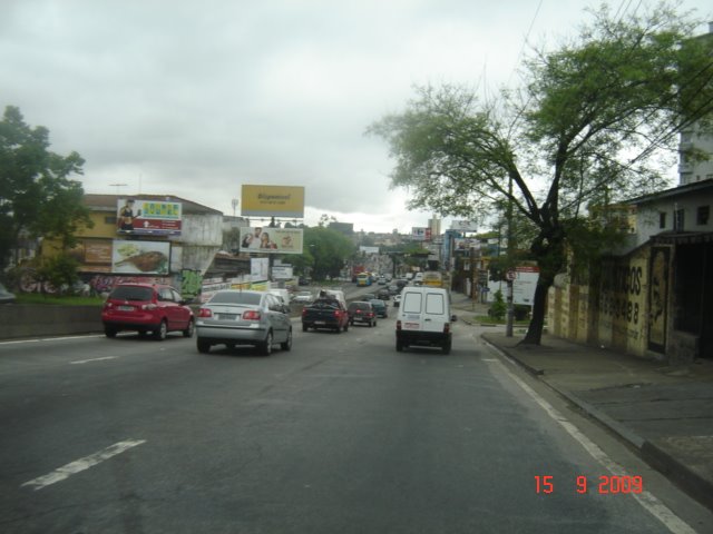 Avenida Lions "Corredor ABCD" no sentido Rudge Ramos => Santo André, na altura da Avenida Senador Vergueiro - SBCampo - BR by AntonioNilsonSouza