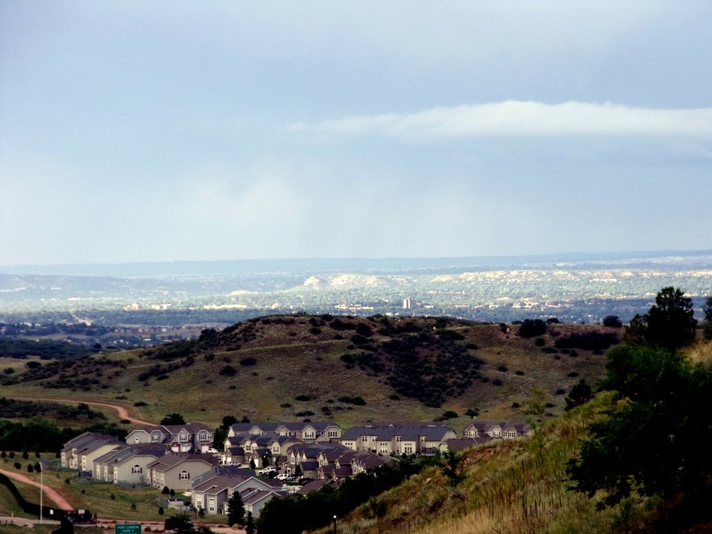 Overlooking Ft Carson toward Security, CO by mardrl