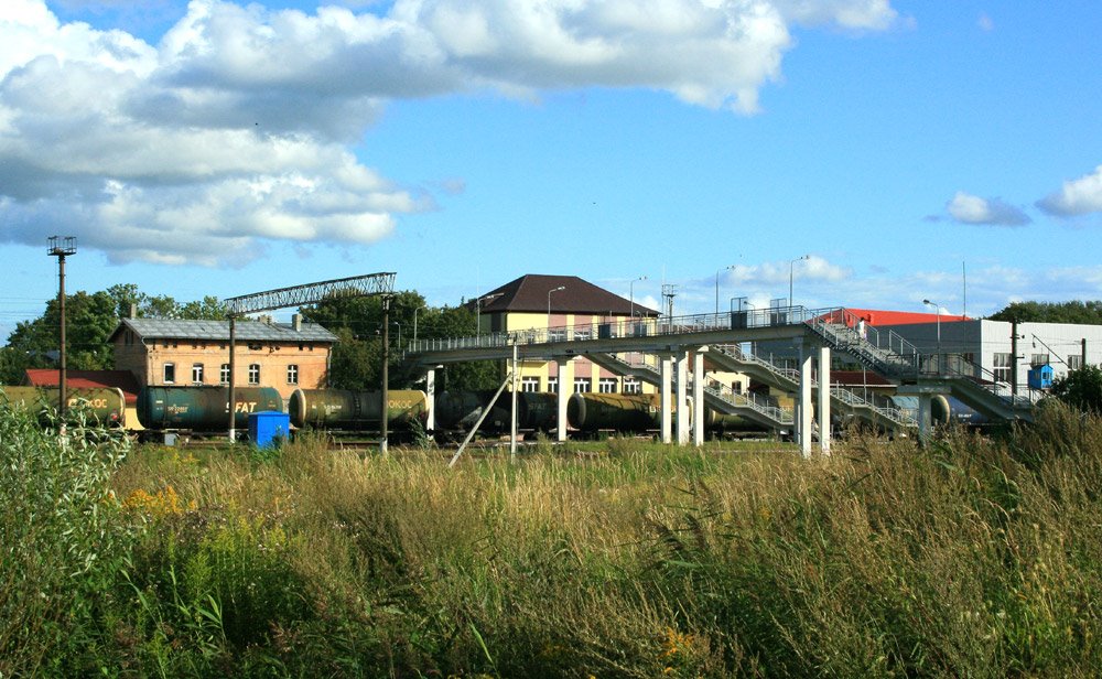 Станция Кутузово Новое - Kutuzovo New railway station - Kutuzowo Neu Bahnhof (Bahnhof Rothenstein) by Valdis Pilskalns