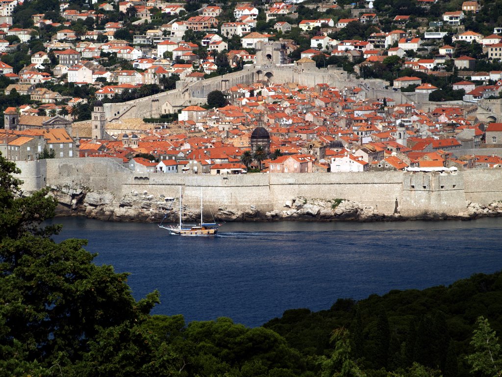 Dubrovnik desde Lokrum by Óscar Blasco