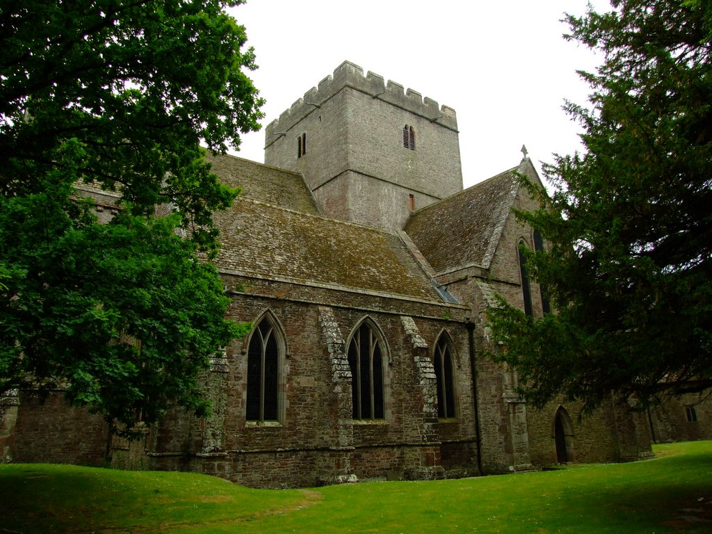 Brecon Cathedral, Wales, UK by Slawomir Purzycki