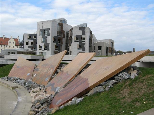 The Scottish Parliament Building by Steven Speirs