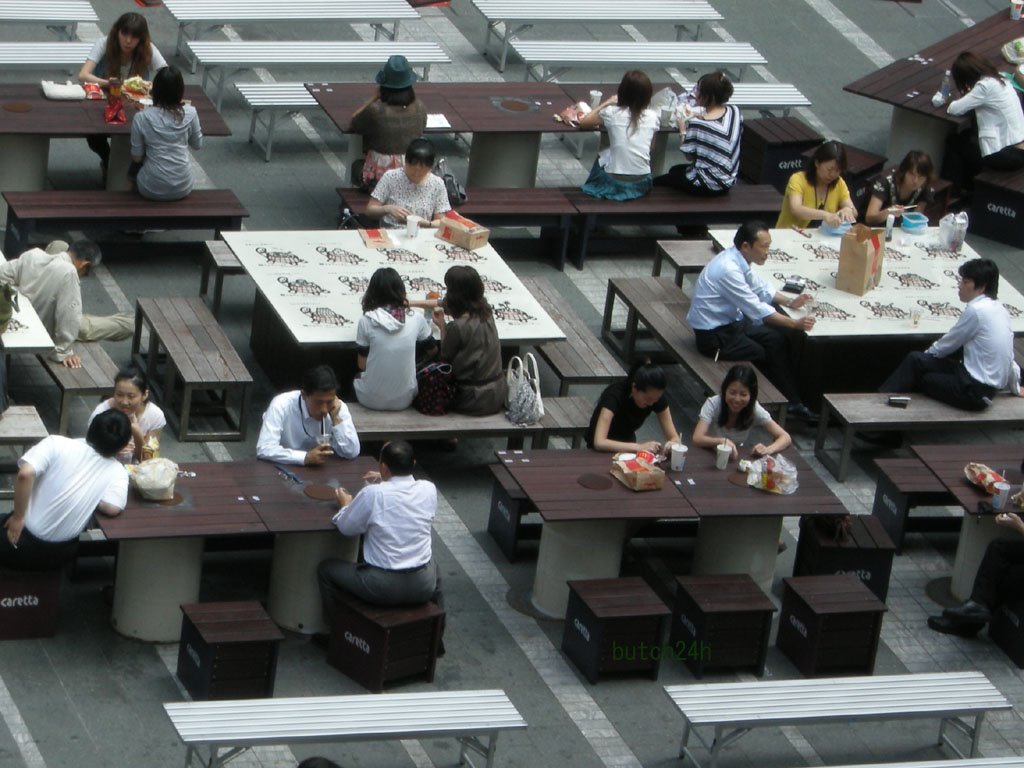 Lunch Time@Shiodome SIO-SITE　ランチタイム＠汐留シオサイト by butch24h