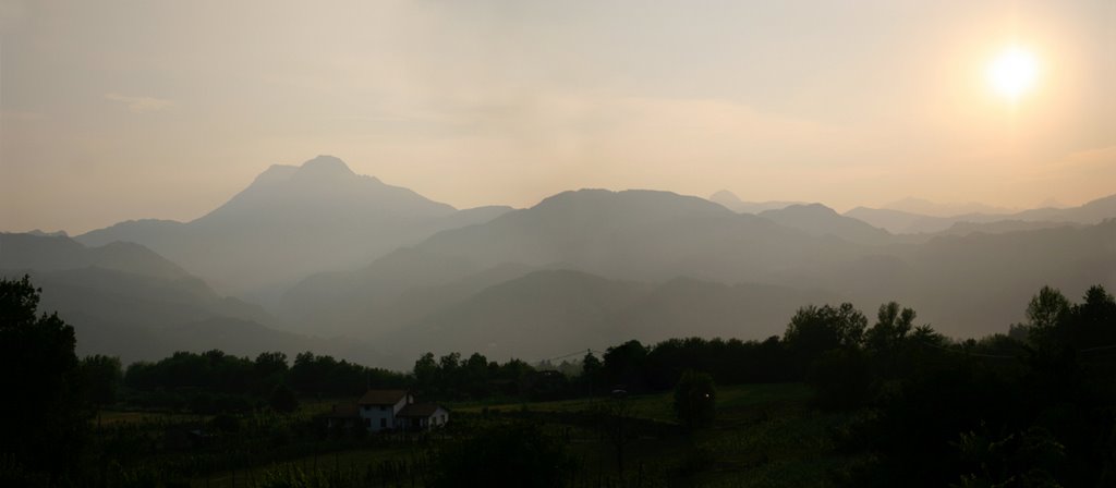 Barga - Apuan Alps Vista by SeanP