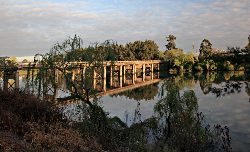 Bridge at Windsor NSW over the Hawkesbury River by paul sikora