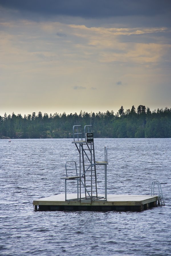 At the Springboard lake by Peter Johansen