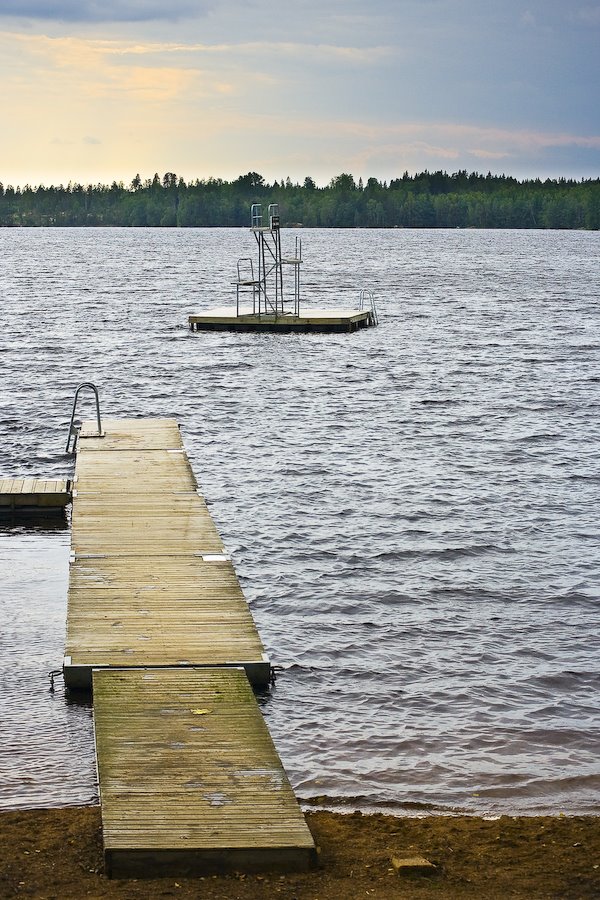 Bathing Jetty by Peter Johansen