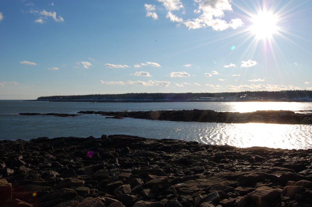 Looking out the Harbor from the Lighthosue by rilurky