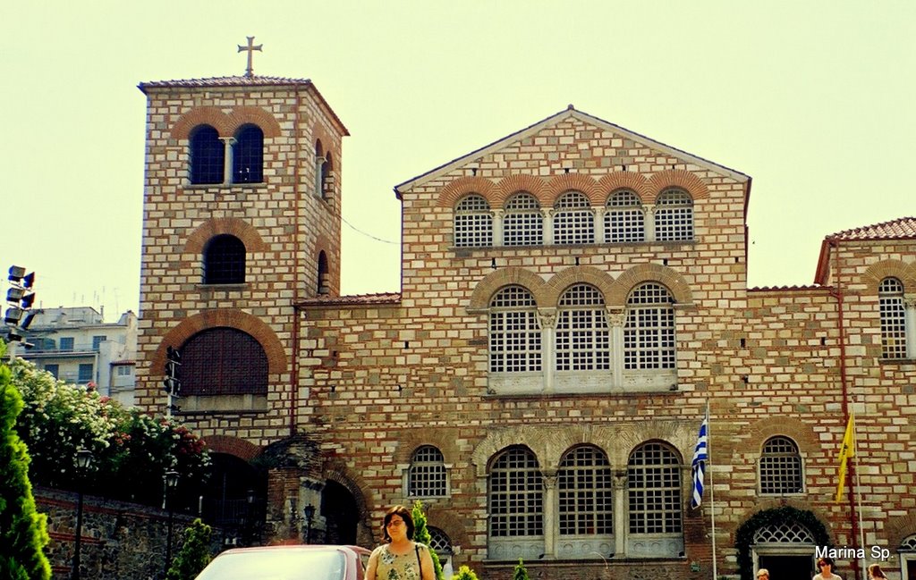 St Demetrius church in Salonica by Marina Sp.