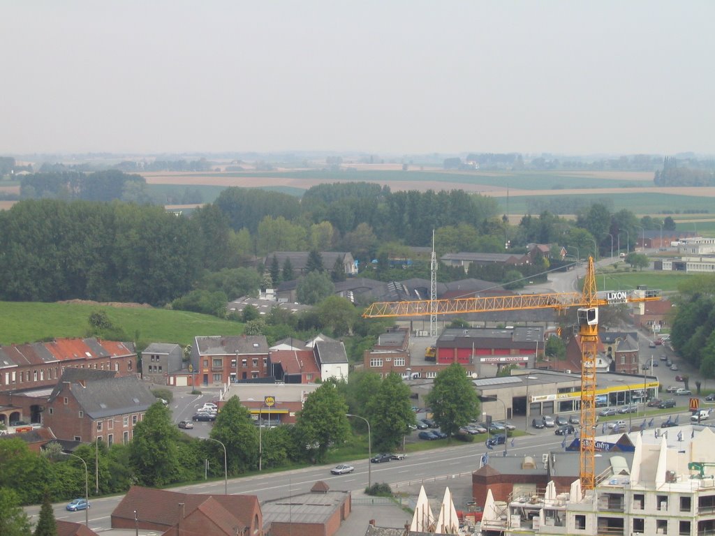 Boulevard Kennedy - vue depuis le sommet de la collégiale by ediano