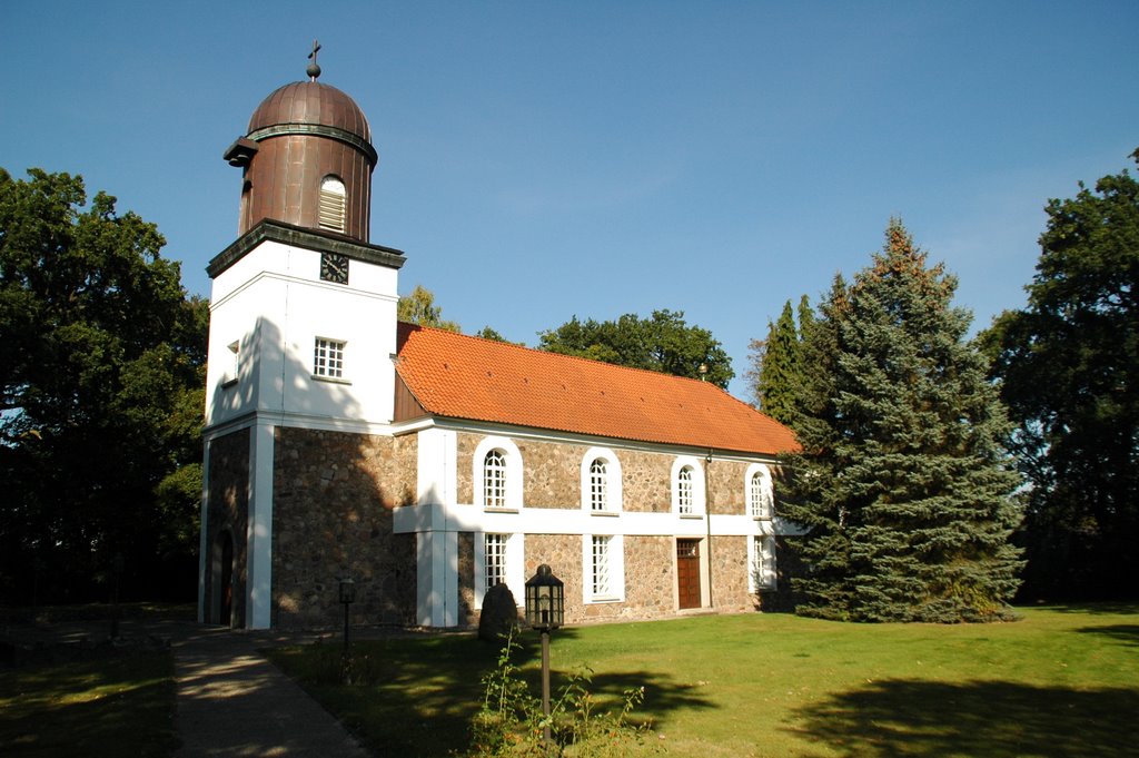 Gülzow: St.Petri-Kirche Anf. 19.Jh. by Werner Menken