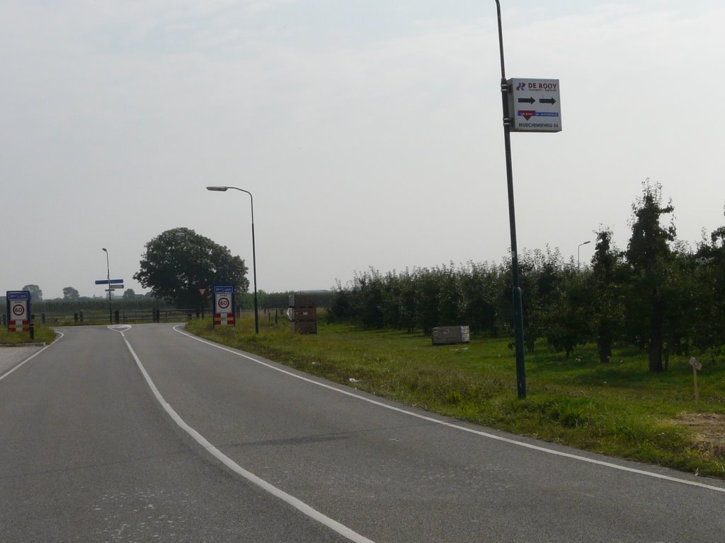 Het Oostrumsdijkje, zicht op zuidoosten, Houten by David Jimmink