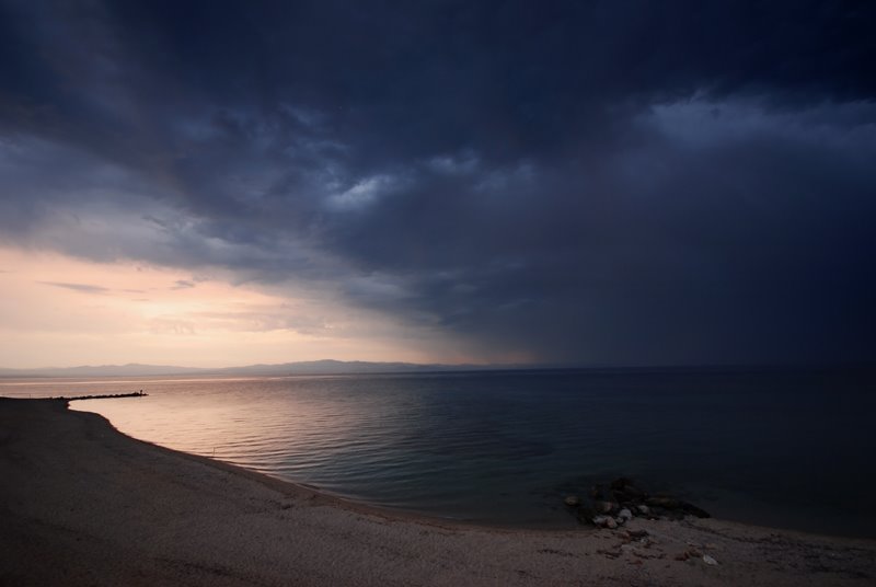 Storm in Nea Fokea by Marek Koszorek www.wild-art.eu