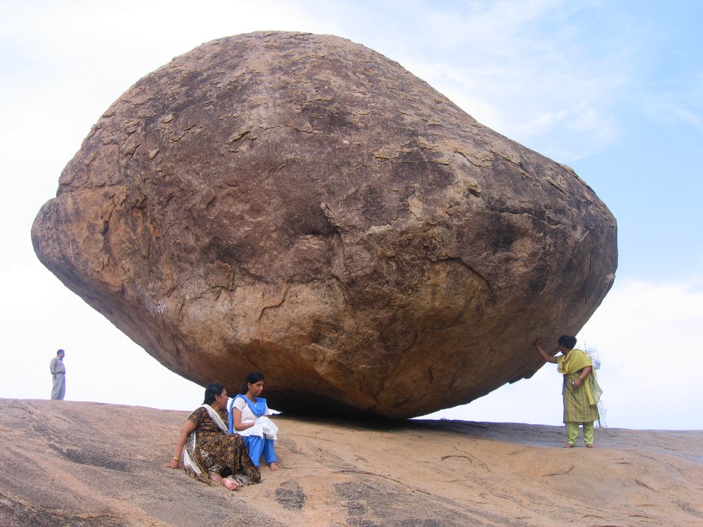 The Most famous Krishna's Butter Rock by mbkwaverly