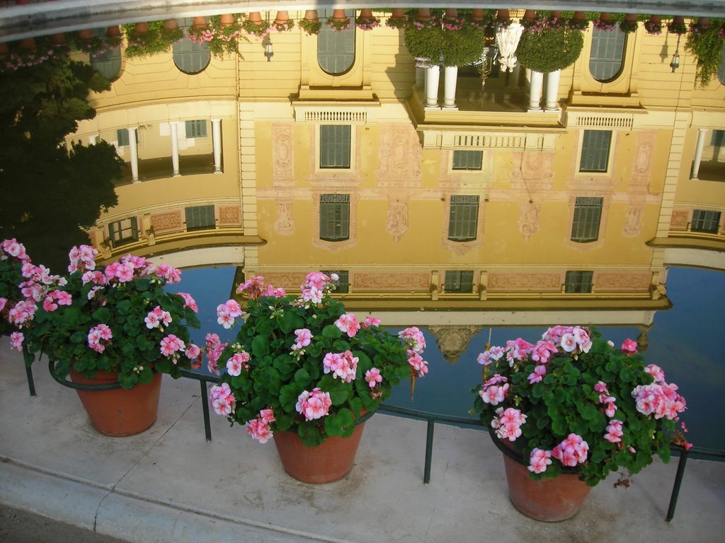 Palacio de Pedralbes, fountain by Ami58