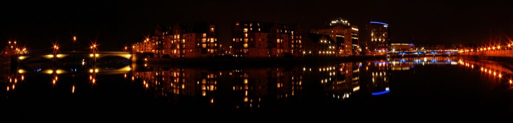 Lagan Night Panorama by Marek Koszorek www.wild-art.eu