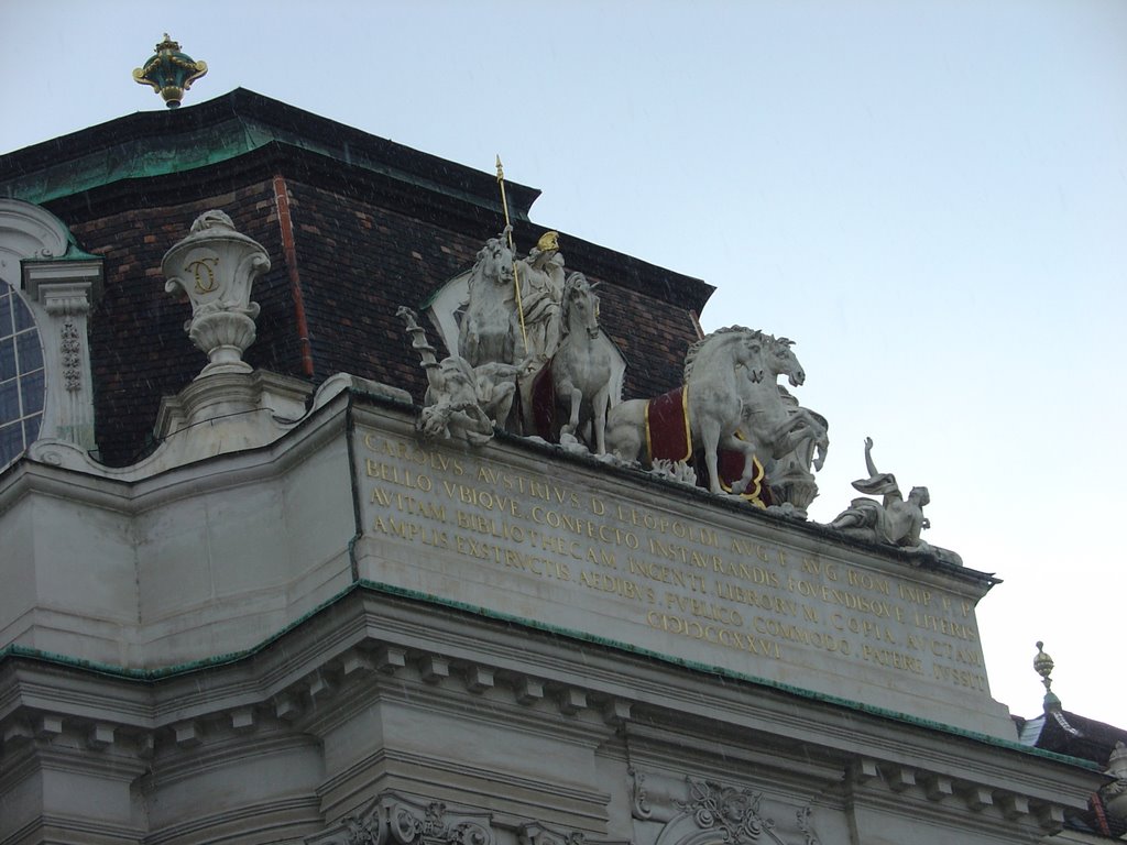 Josefsplatz - Roof of the National Library by Kathi Kaiser