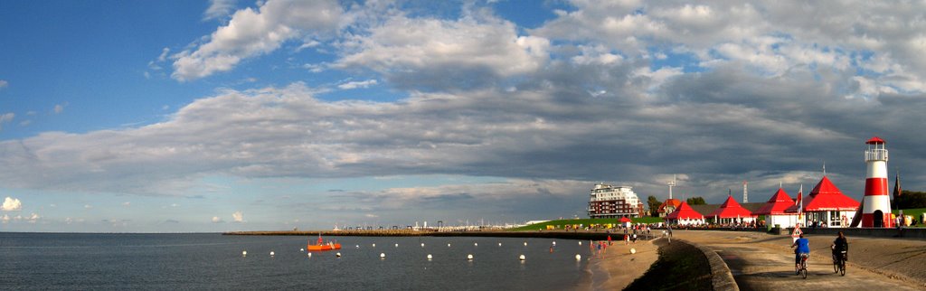 Panorama Cuxhaven by Bodo Langguth