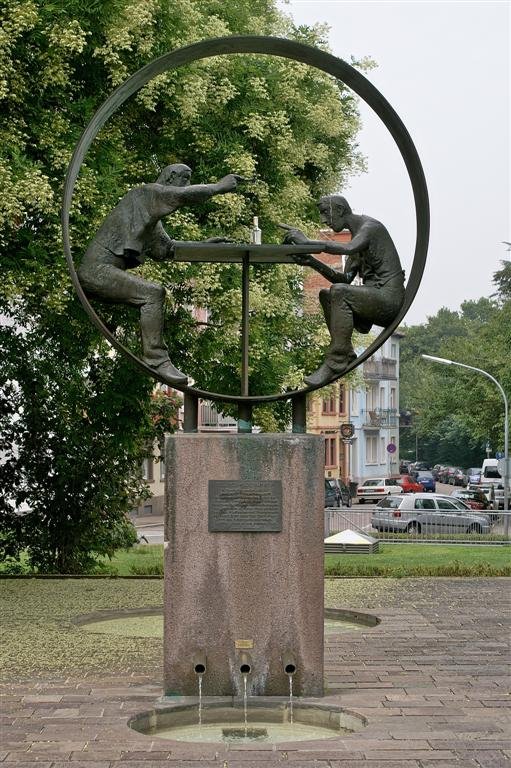 Pforzheim - Goldschmiedbrunnen 1 by Augenstein