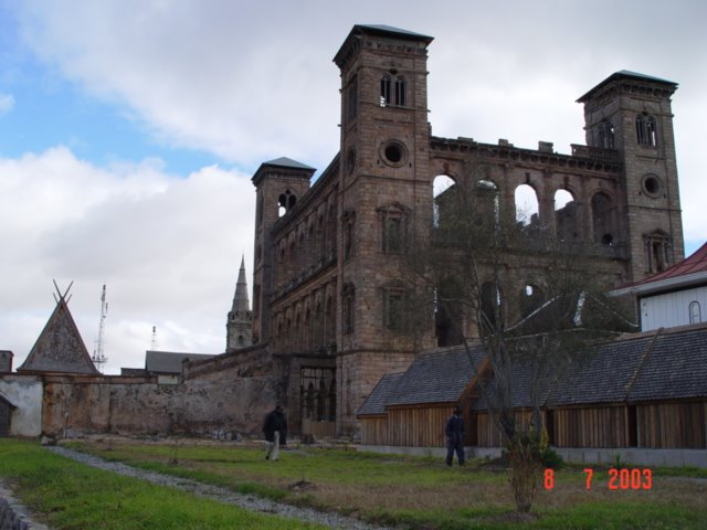 Antananarivo - Le Palais de la Reine by Philippe Billon