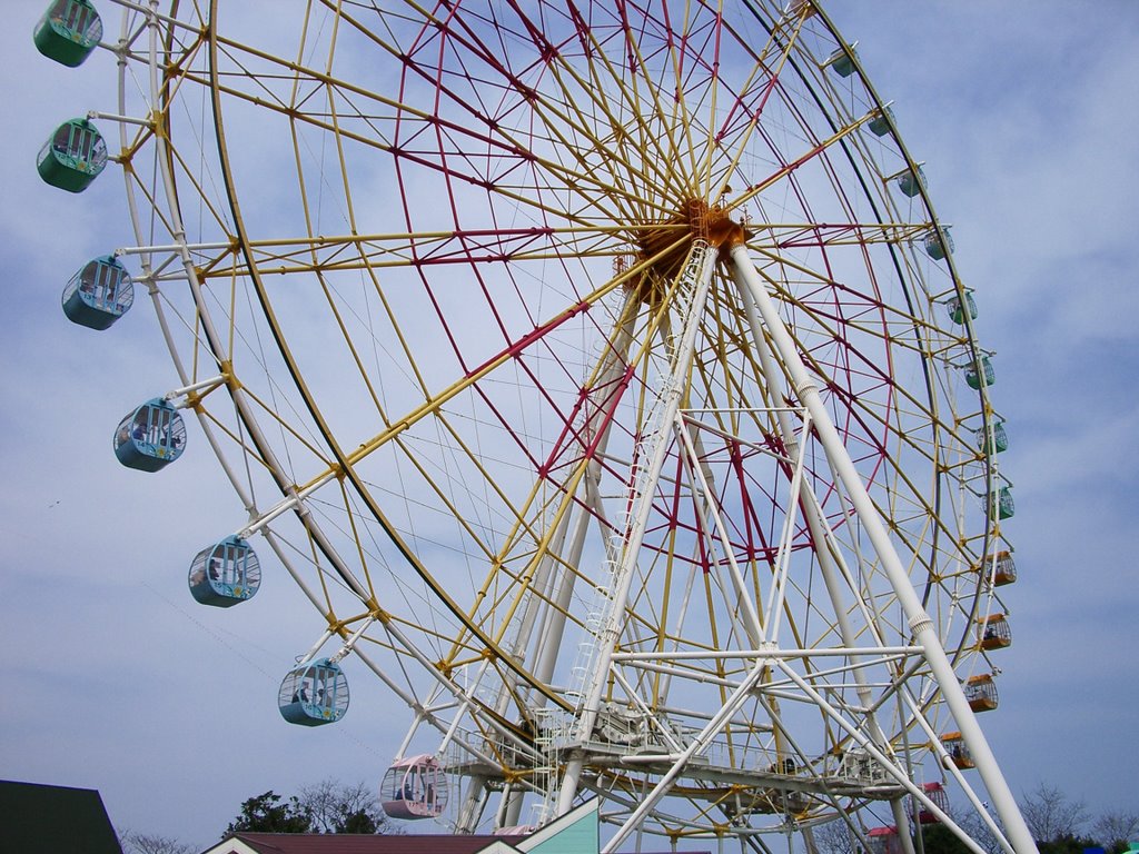 Ferris Wheel, Hitachi kaihin park by theblackcoffee