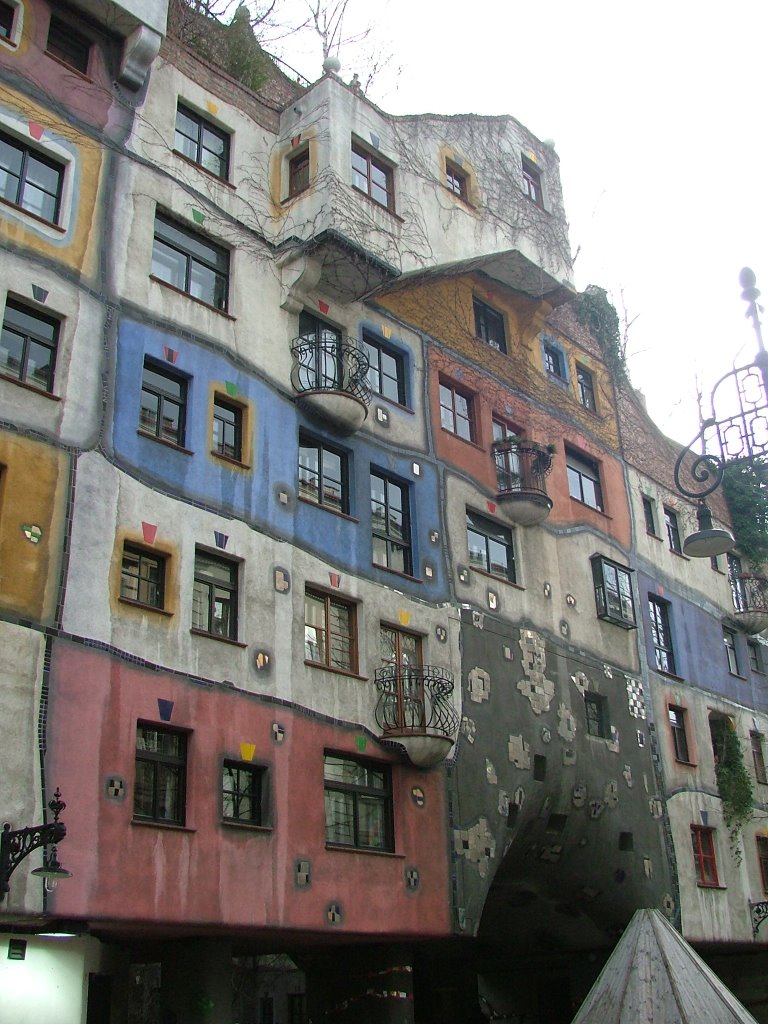 Hundertwasser haus by romanvaro