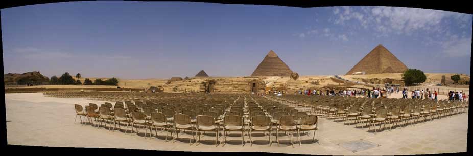 Giza Pyramids by Gustavo Prado