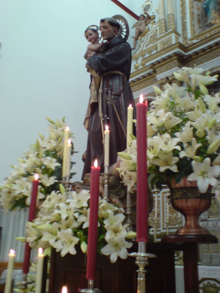 San Antonio de Padua en la Iglesia San Jose en Padre Cueto by acramelo