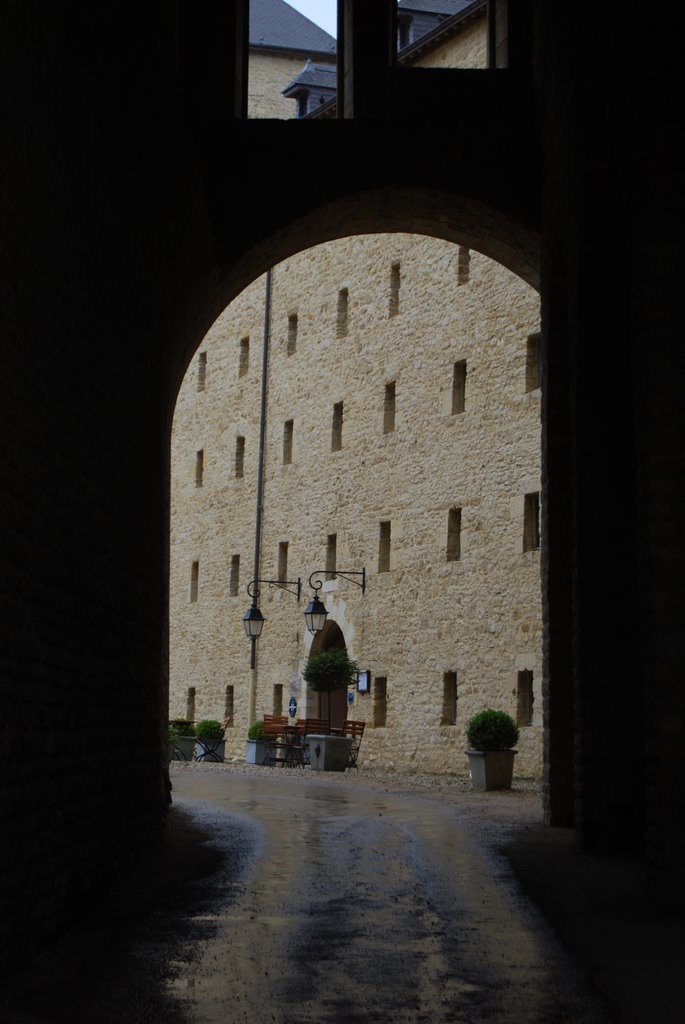 Entrance to Le Fort, Sedan, France by Bob Taylor