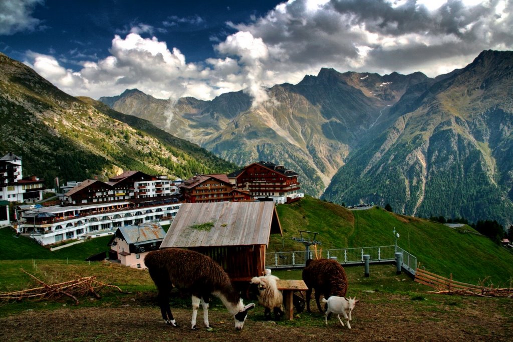 Austria - Alps - Hochsölden, Transalp, 2009 by Jens-Stoetzner