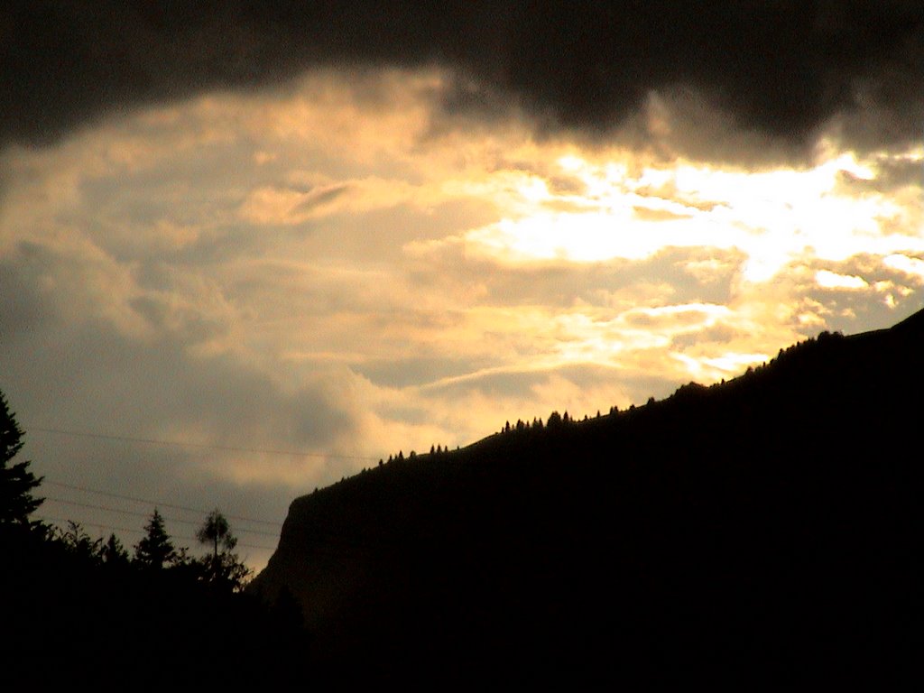 Chamonix Sun Set by Russell Marsh