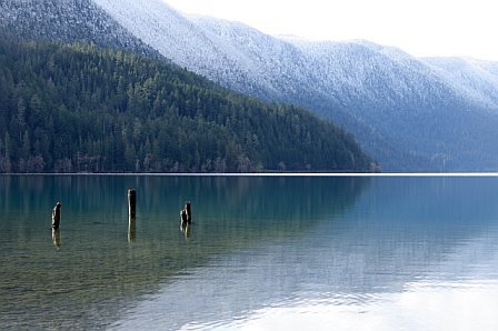 Crescent Lake, WA by photo22