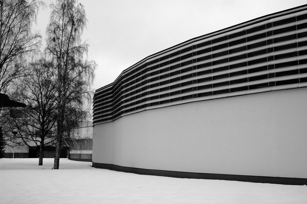 Library, Seinäjoki, designed by Alvar Aalto (1898-1976) by Andy Malengier